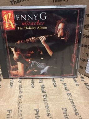 Kenny G Miracles The Holiday Album - Black Cover